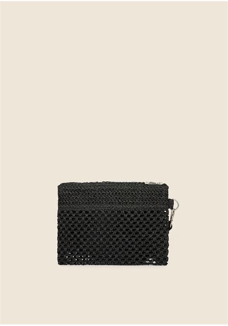 pochette logo nero ME FUI | A077BKRAFIA-BLACK